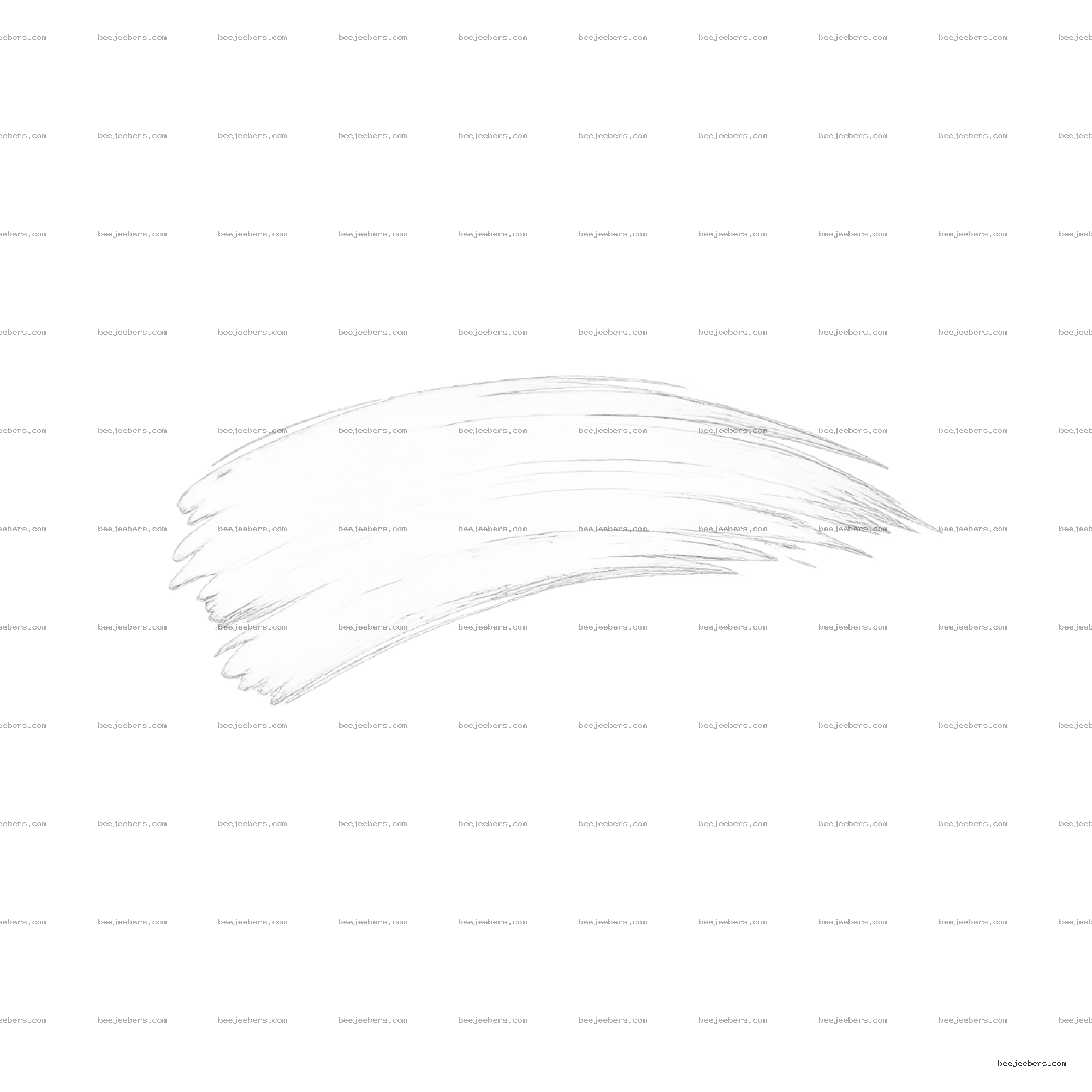 White brush stroke with paint texture on transparent background png