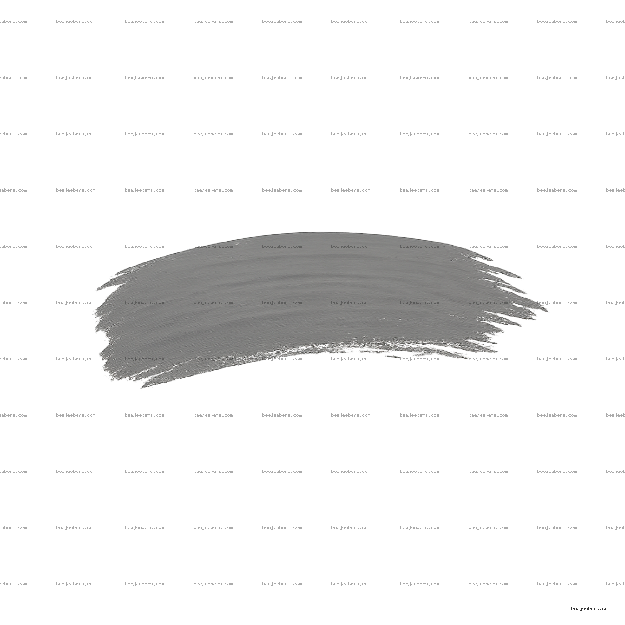 Clean gray brush stroke with transparent background digital PNG