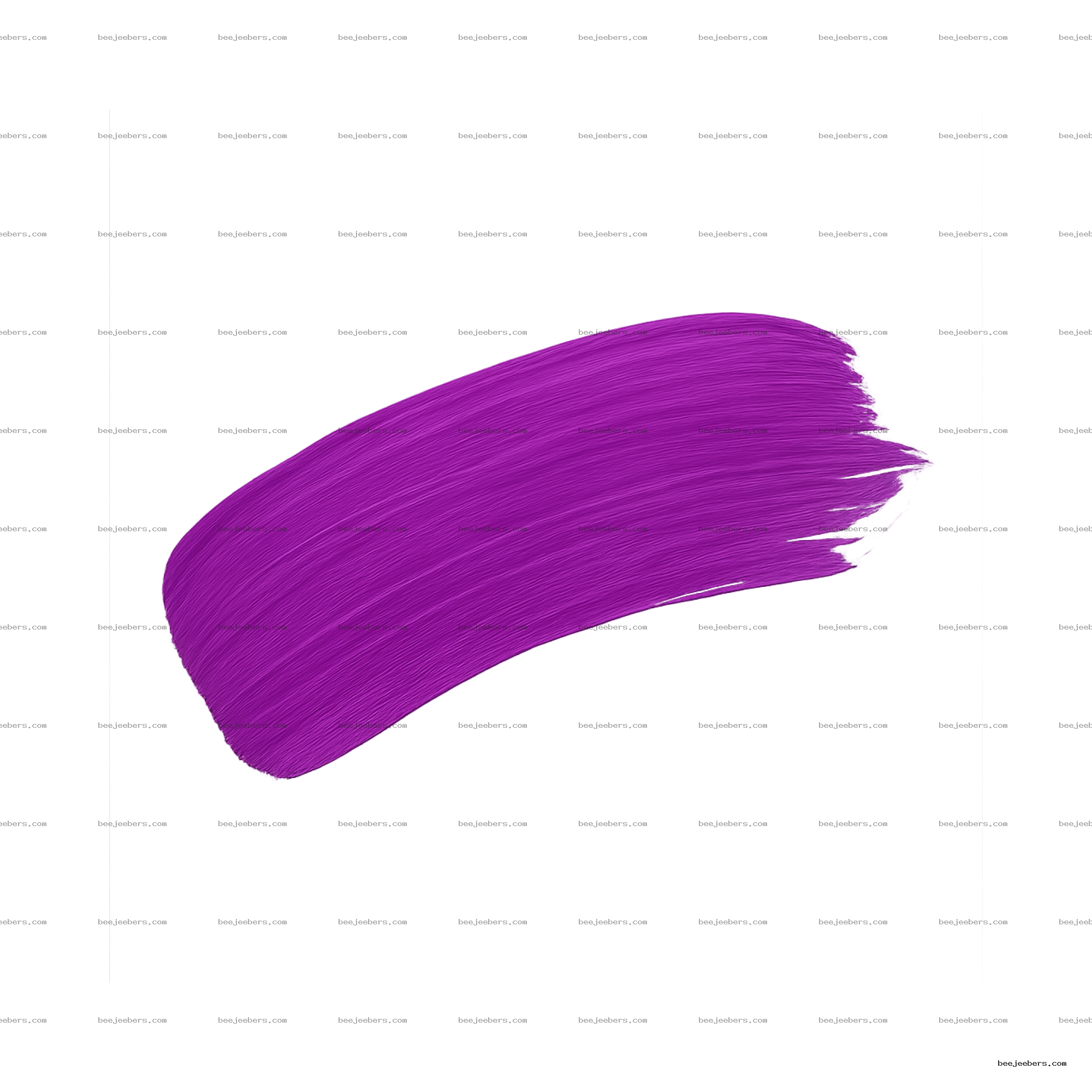 Clean purple paint stroke with visible brush texture on transparent background PNG